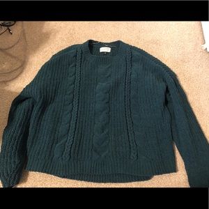 Green Universal Thread Sweater